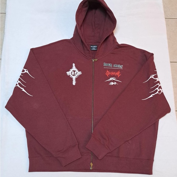 DEATH NOTE x CIVIL REGIME Full Zipper Hoodie- Adult Size 3XL - Picture 3 of 12